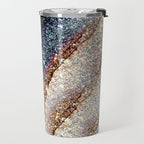 FLAWLESS GREY & GOLD Travel Mug Gallery Image 2