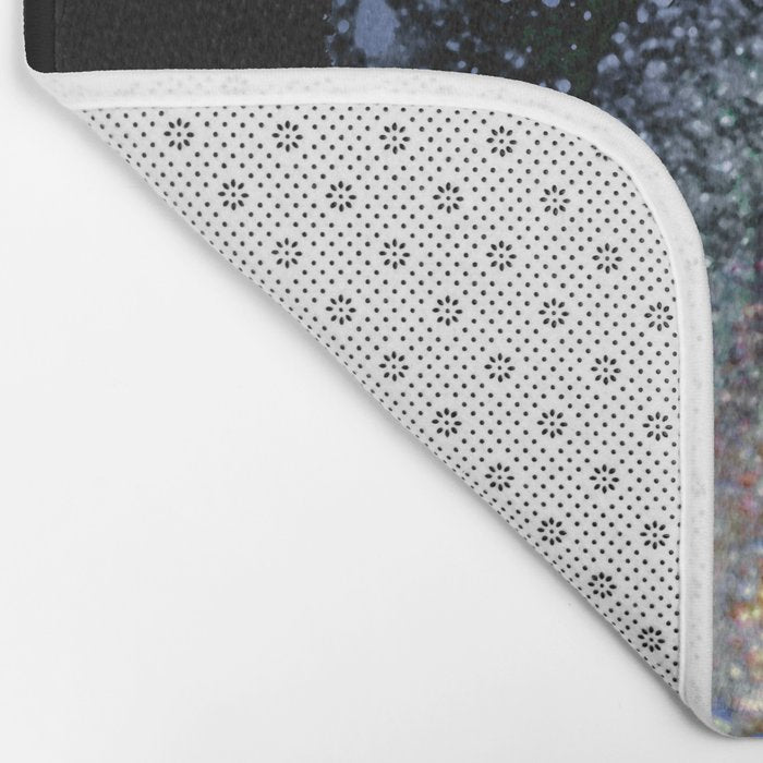 FLAWLESS GREY & GOLD Bath Mat Gallery Image 2