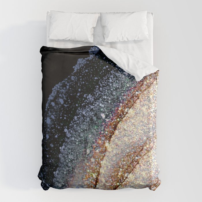 FLAWLESS GREY & GOLD Duvet Cover Gallery Image 6