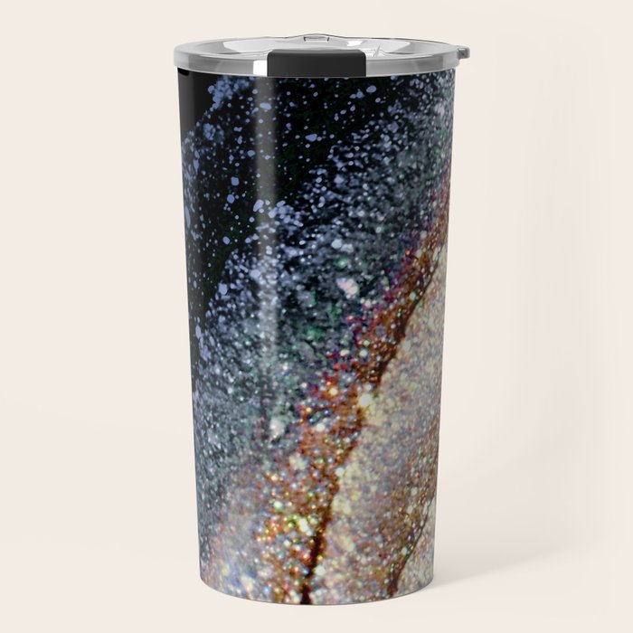 FLAWLESS GREY & GOLD Travel Mug Gallery Image 1