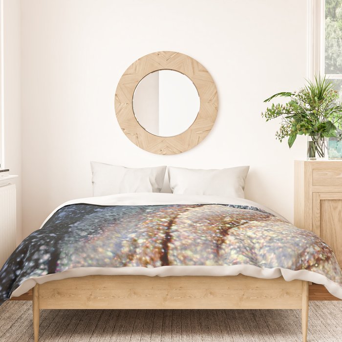 FLAWLESS GREY & GOLD Duvet Cover Gallery Image 3