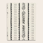 Ivory Mud Cloth Pattern Notebook Gallery Image 4