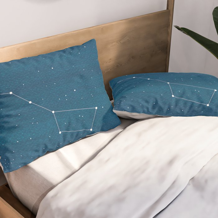 Big Dipper constellation Pillow Sham Gallery Image 2