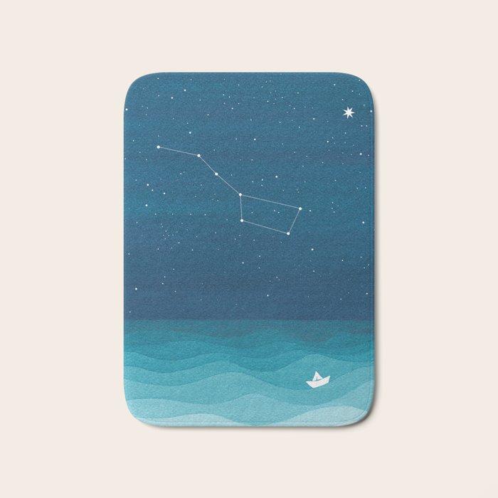 Big Dipper constellation Bath Mat Gallery Image 1