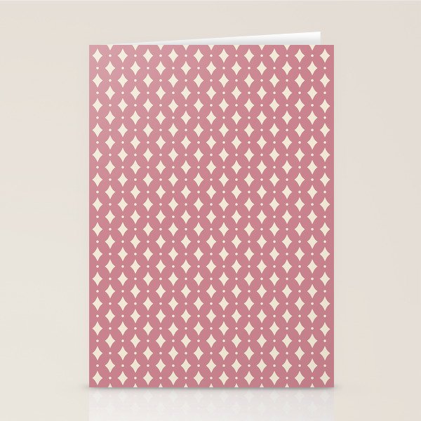 Vintage Stars VI Rose Stationery Card Gallery Image 2
