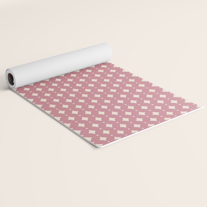Vintage Stars VI Rose Yoga Mat Gallery Image 2