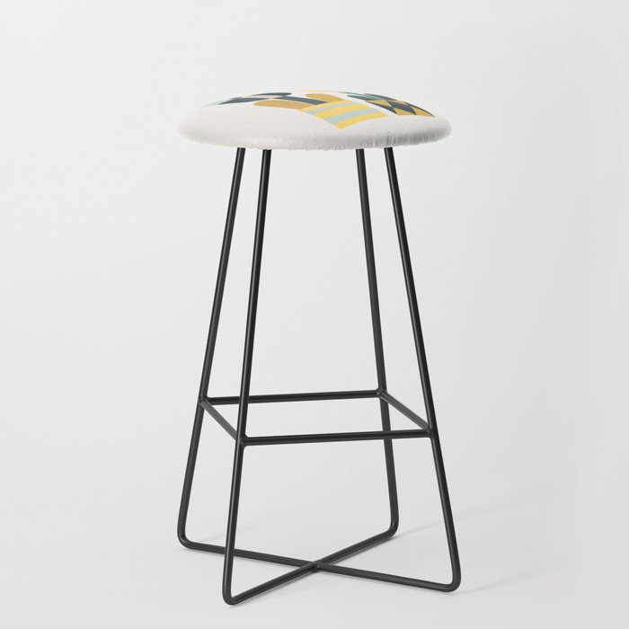 Two flowers Stool Gallery Image 1