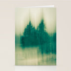 Winter Tree Abstract Stationery Card Gallery Image 2