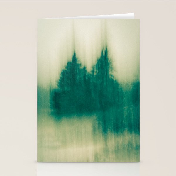 Winter Tree Abstract Stationery Card Gallery Image 2