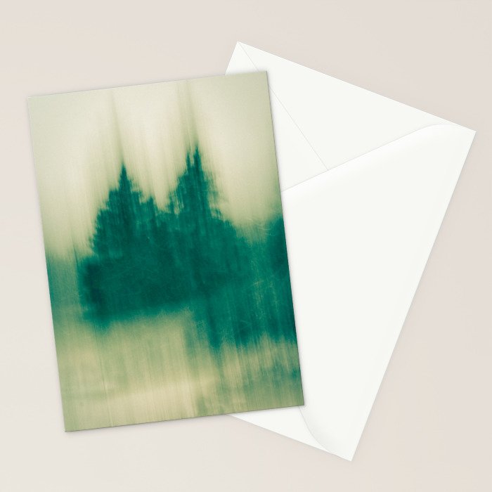Winter Tree Abstract Stationery Card Gallery Image 2