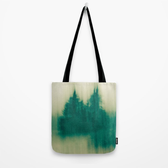 Winter Tree Abstract Tote Bag Gallery Image 2