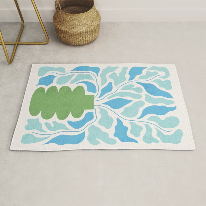 Paris: Flower Market 02 | Botanica Edition Rug Gallery Image 1