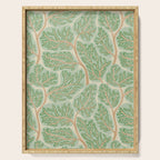 Puzzle trees winding pattern Serving Tray Gallery Image 1