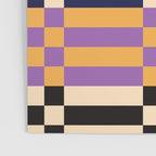 Retro 70s Checkerboard & Stripes Poster Gallery Image 3