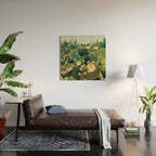 A Field of Prickly Pear Cactus Wood Wall Art Gallery Image 2