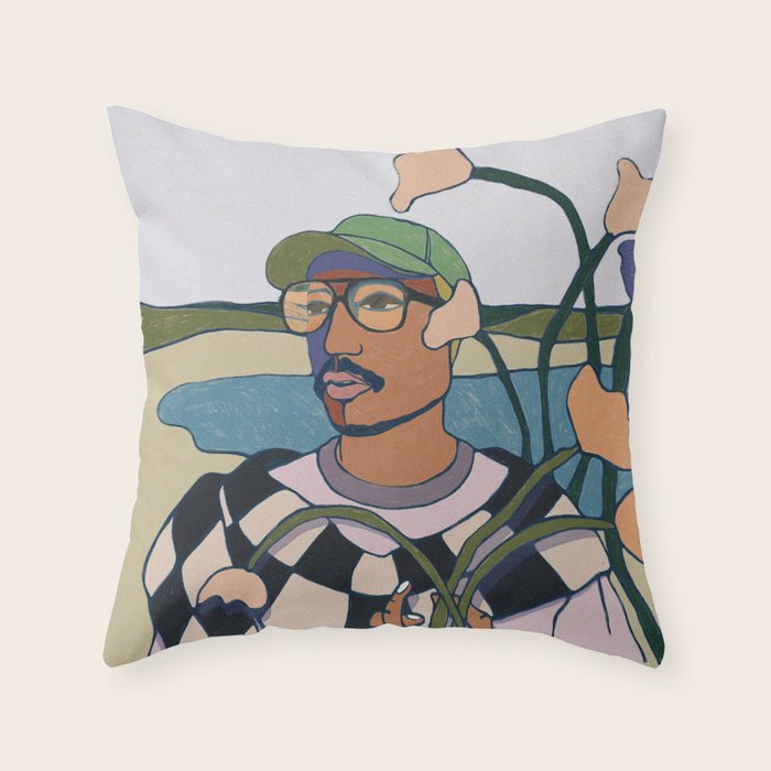 P Throw Pillow Gallery Image 6