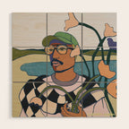 P Wood Wall Art Gallery Image 1
