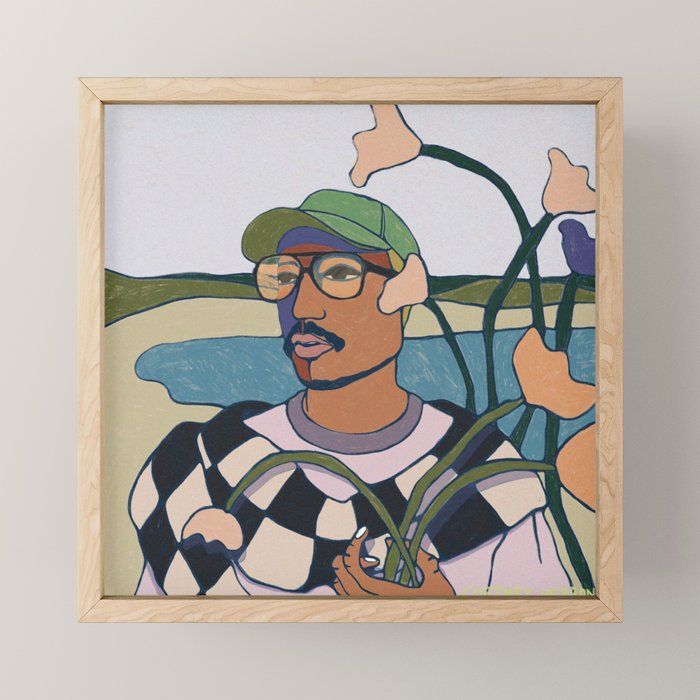 P Mini Art Print Gallery Image 1