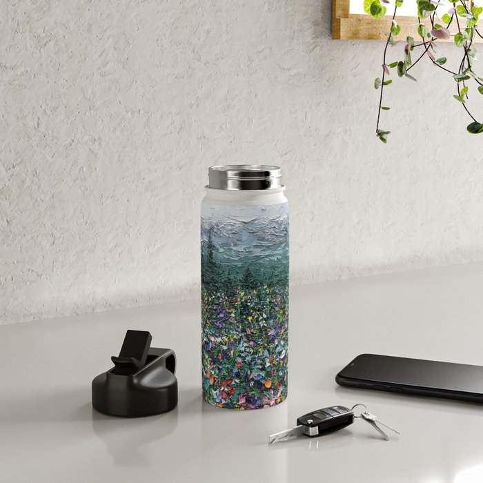 Ridgeline Wildflowers Water Bottle Gallery Image 4