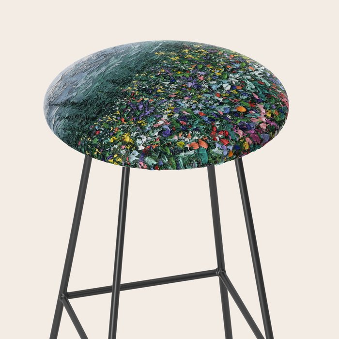 Ridgeline Wildflowers Stool Gallery Image 2