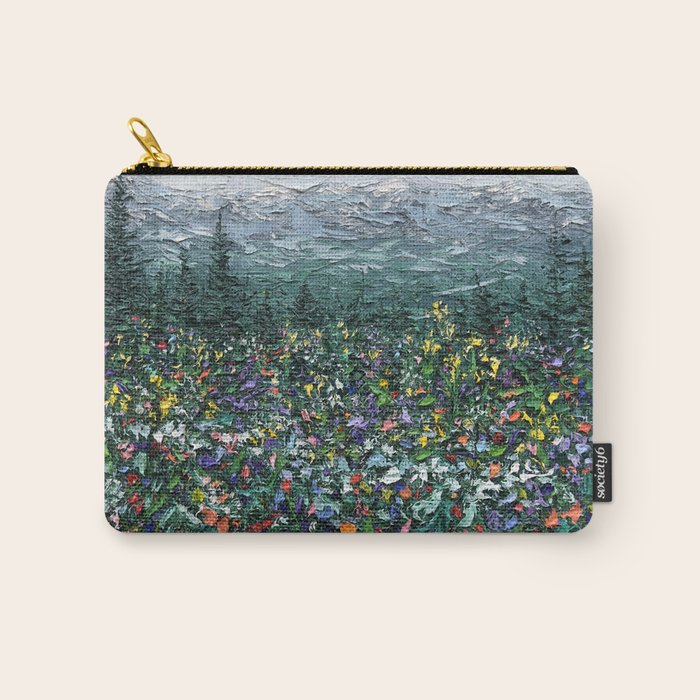 Ridgeline Wildflowers Carry All Pouch Gallery Image 1