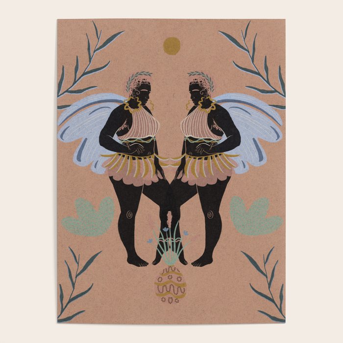 Twin Flames Clay Poster Gallery Image 4