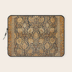 Tabriz Antique Boho Persian Rug Print Laptop Sleeve Gallery Image 1