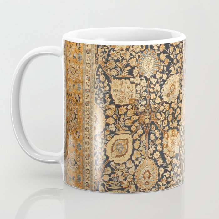 Tabriz Antique Boho Persian Rug Print Coffee Mug Gallery Image 3