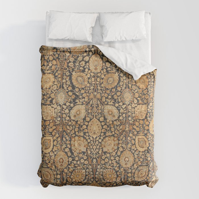 Tabriz Antique Boho Persian Rug Print Duvet Cover Gallery Image 6