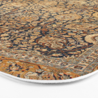 Tabriz Antique Boho Persian Rug Print Bath Mat Gallery Image 3