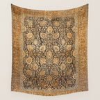 Tabriz Antique Boho Persian Rug Print Wall Tapestry Gallery Image 4