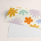 Mod Spring Flowers Wrapping Paper Gallery Image 2