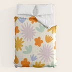 Mod Spring Flowers Comforter Gallery Image 6