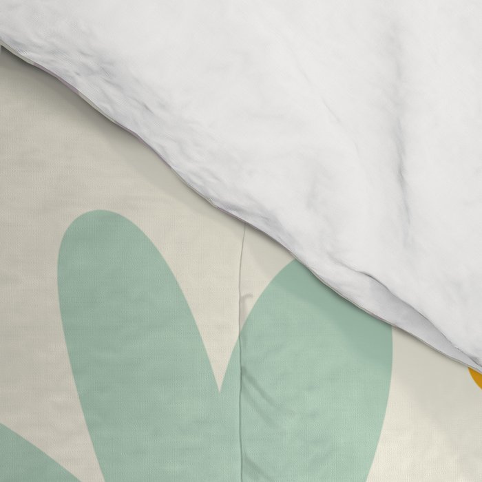 Mod Spring Flowers Comforter Gallery Image 4
