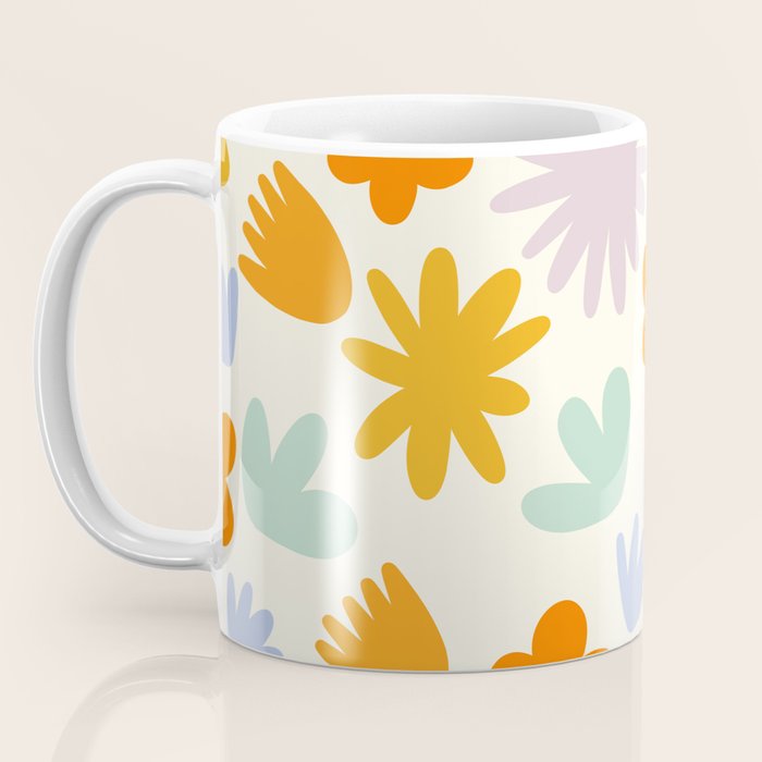 Mod Spring Flowers Coffee Mug Gallery Image 3