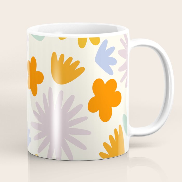 Mod Spring Flowers Coffee Mug Gallery Image 1