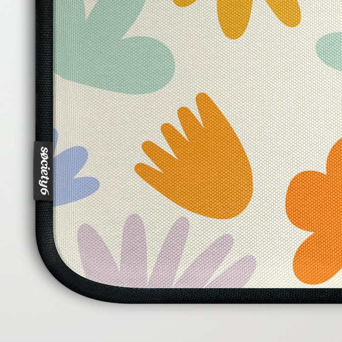 Mod Spring Flowers Laptop Sleeve Gallery Image 3