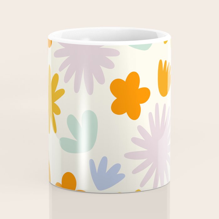 Mod Spring Flowers Coffee Mug Gallery Image 4