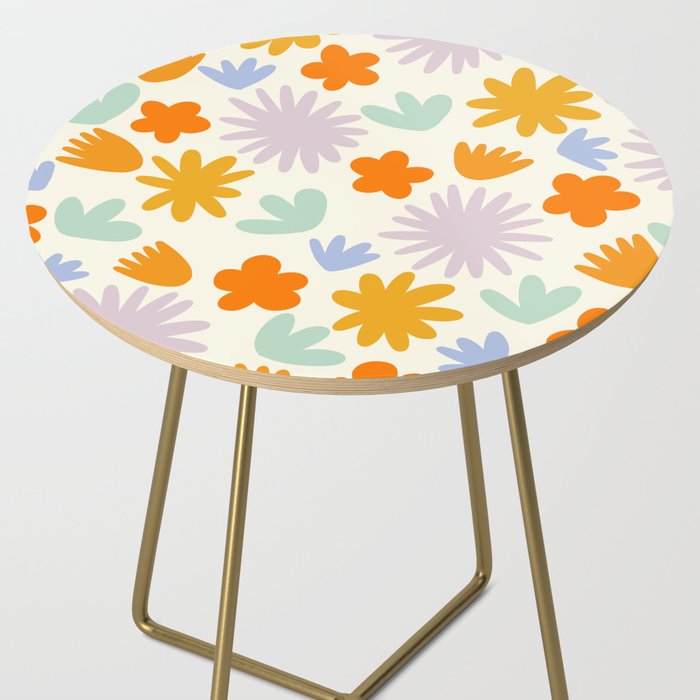 Mod Spring Flowers Side Table Gallery Image 2