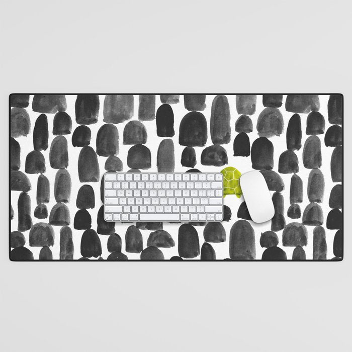 Turtle in Stone Garden Desk Mat Gallery Image 1
