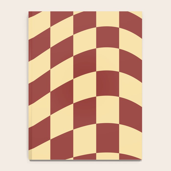 Wavy Rust x Buttercream Notebook Gallery Image 4