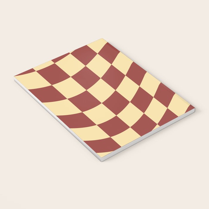 Wavy Rust x Buttercream Notebook Gallery Image 3