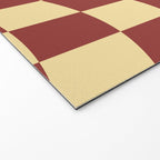 Wavy Rust x Buttercream Welcome Mat Gallery Image 2