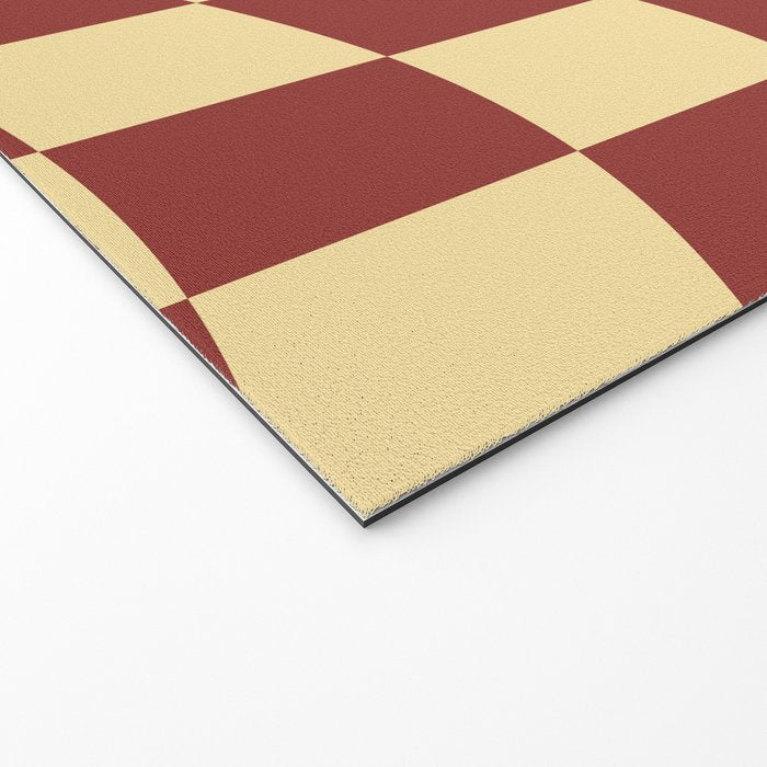 Wavy Rust x Buttercream Welcome Mat Gallery Image 2