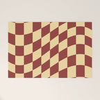 Wavy Rust x Buttercream Welcome Mat Gallery Image 1