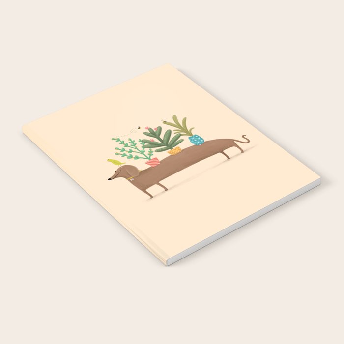 Dachshund & Parrot Notebook Gallery Image 1