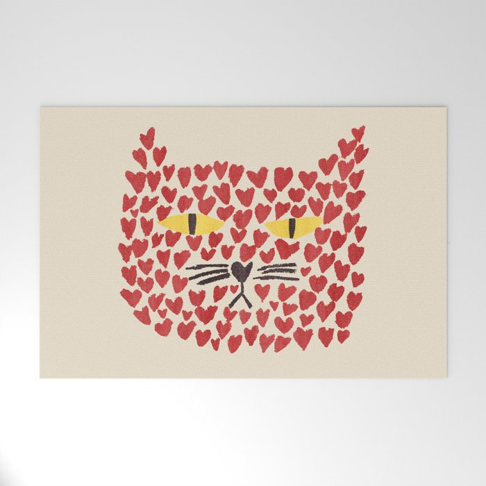 Love thy cat Welcome Mat Gallery Image 1