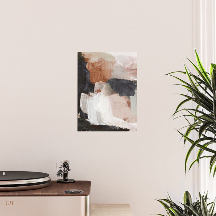 Earthly Abstract Poster Gallery Image 2