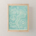 Jellyfish by Ernst Haeckel from his monograph of deep-sea medusae (1879) Mini Art Print Gallery Image 1