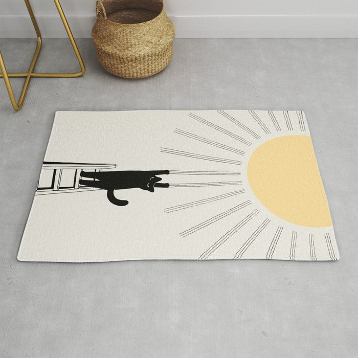 Cat Landscape 198: Making Sunshine Rug Gallery Image 1